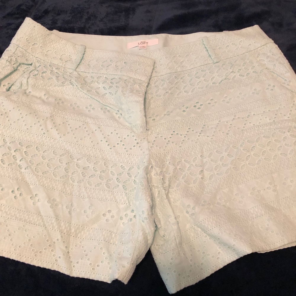 Loft Lace Eyelet Shorts